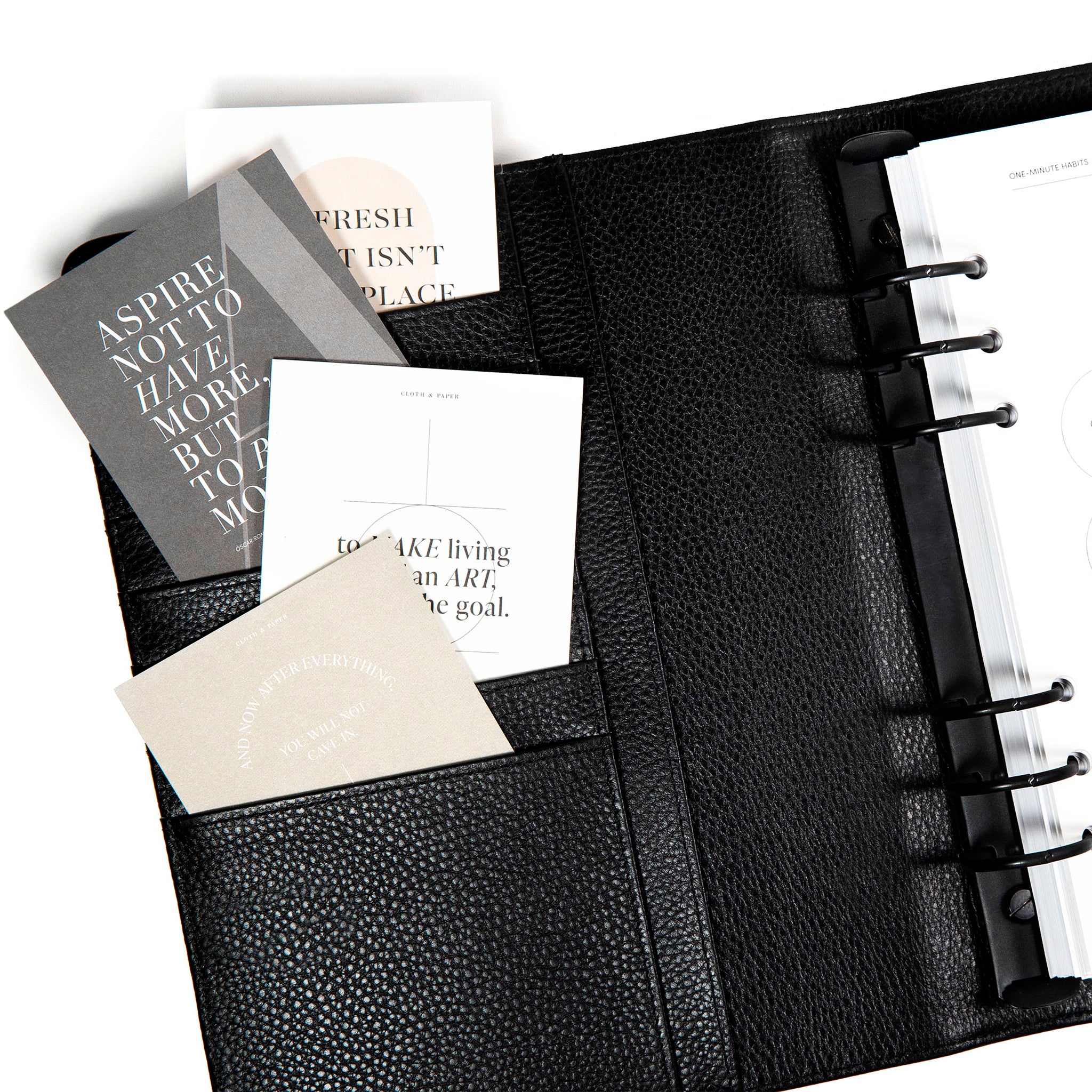 Assorted Journaling Card Set Cloth & Paper CLOTH & PAPER