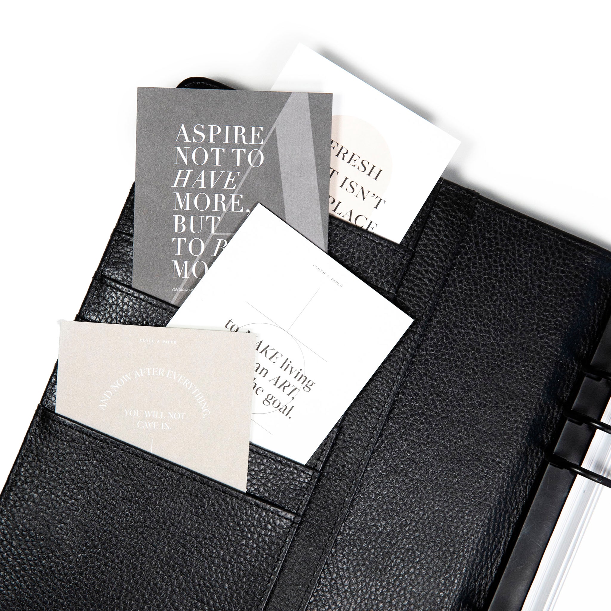 Assorted Journaling Card Set Cloth & Paper CLOTH & PAPER