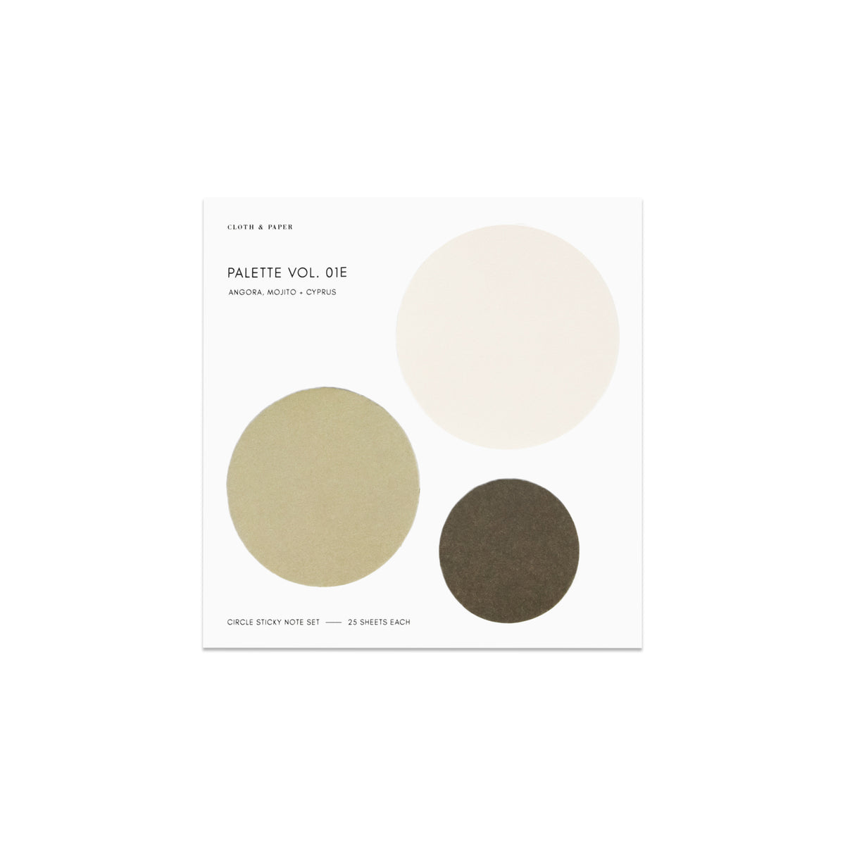 Circle Sticky Note Set | Cloth & Paper – CLOTH & PAPER