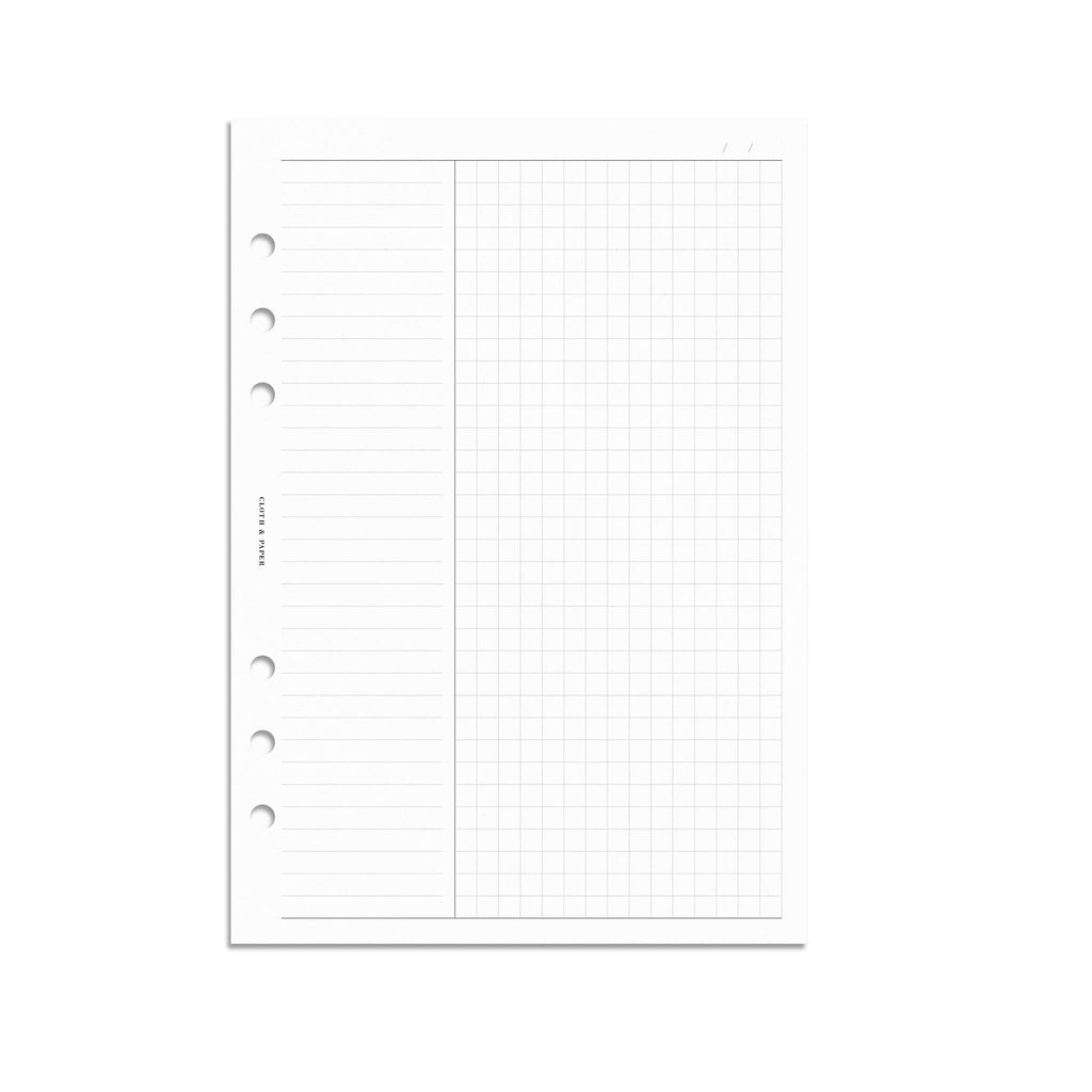 Letter writing paper dark academia stationery lined set A4