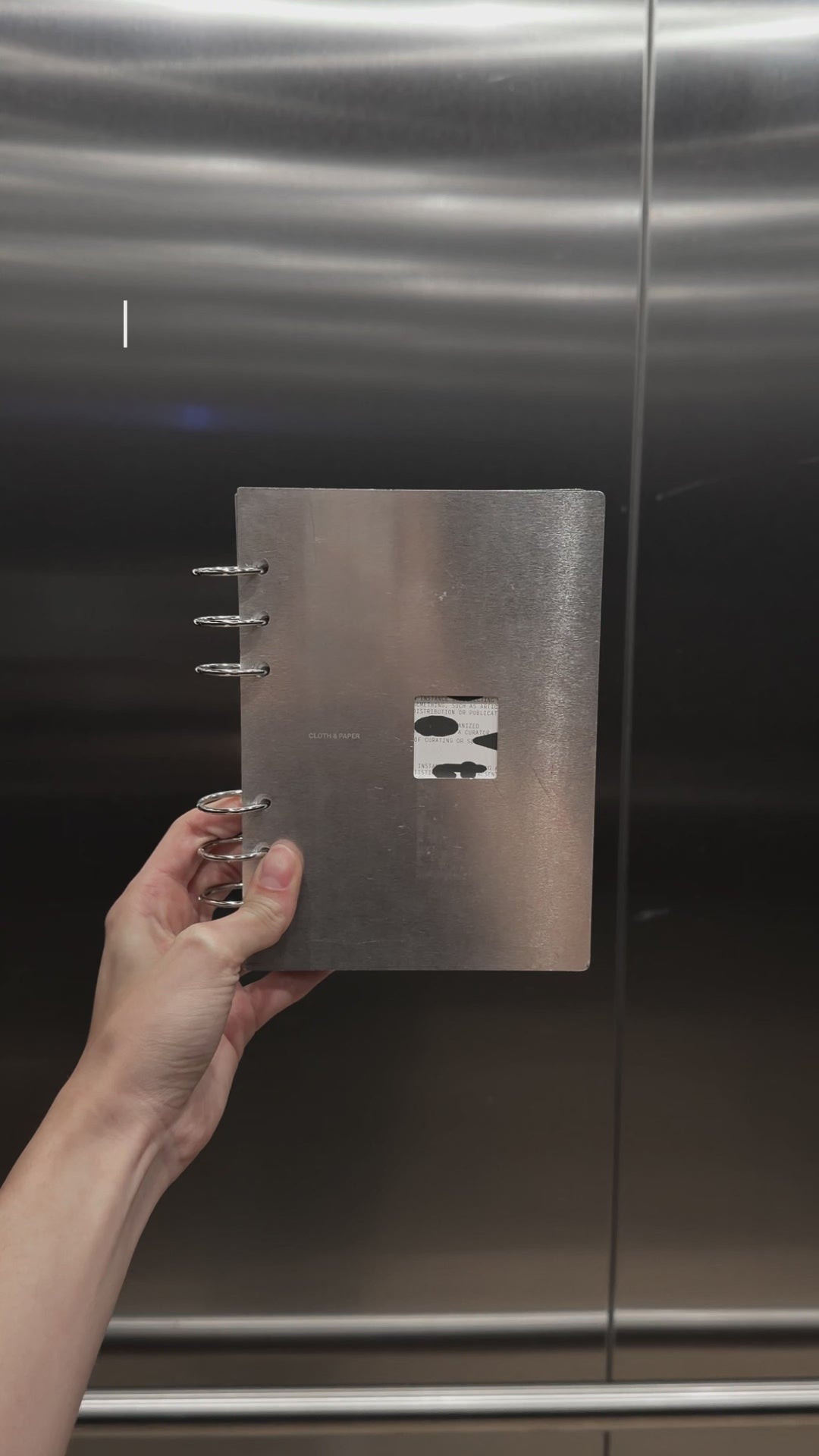 Video showing the Clad Modular Planner System | Personal Wide used in various places in interior design. 