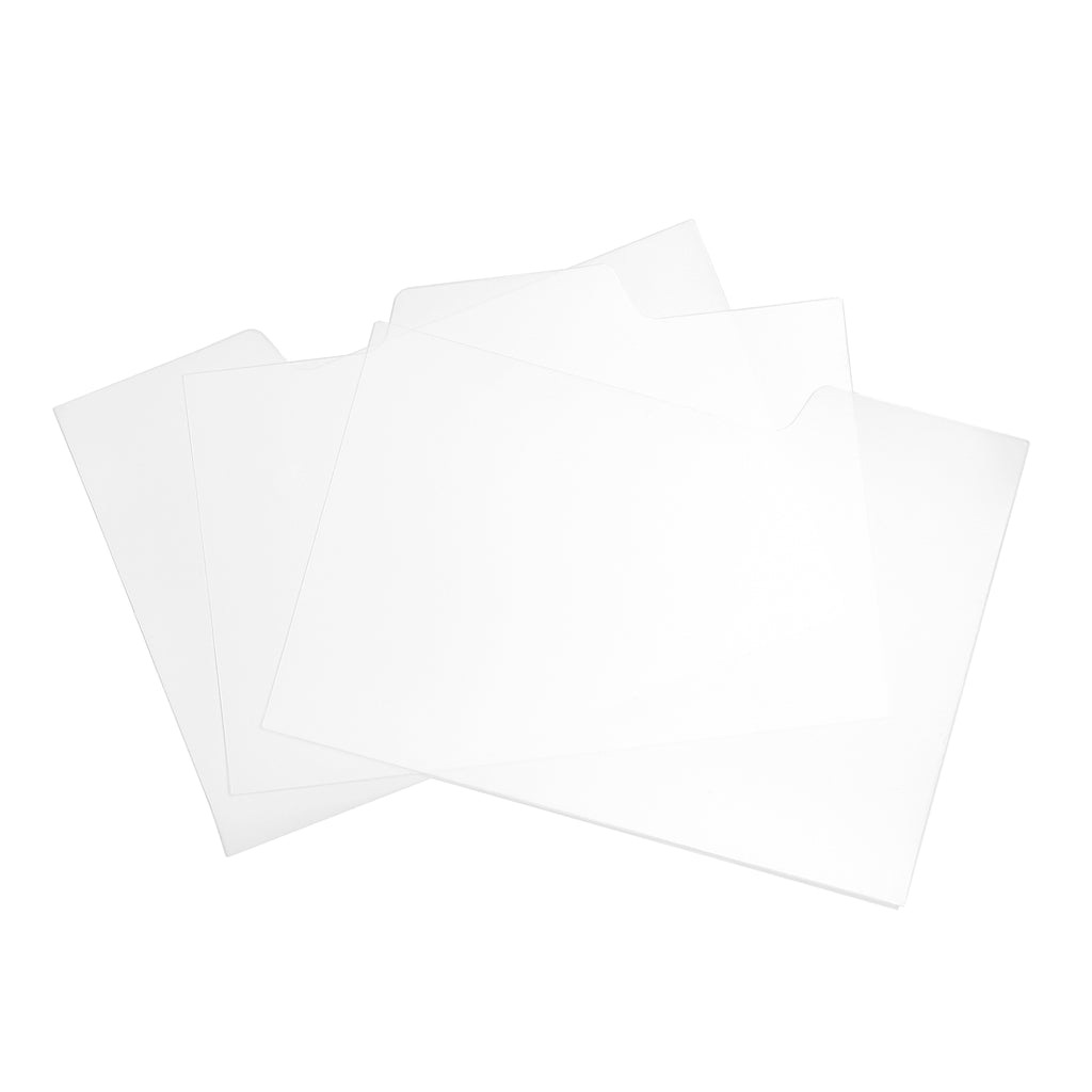 Three tab dividers for the Recipe Card Set displayed overlapping on a white background. 
