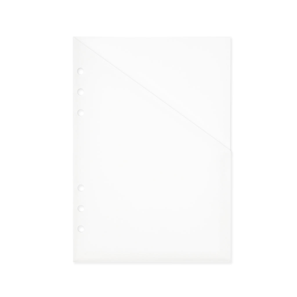 Diagonal Pocket Folder, A5, Cloth and Paper. Folder displayed on a white background.