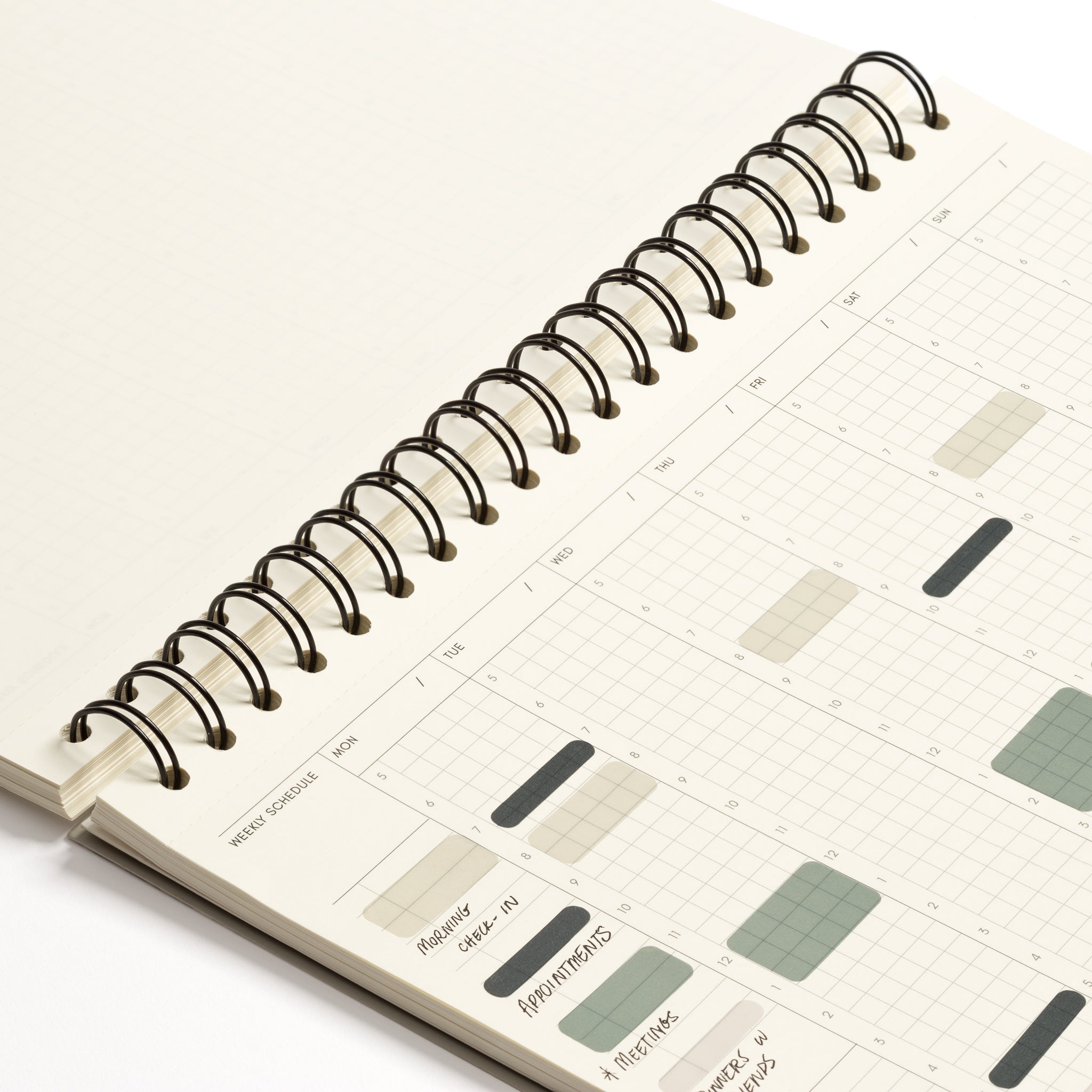 Time Entry Notebook Time Block Notebook | Cloth & Paper – CLOTH & PAPER