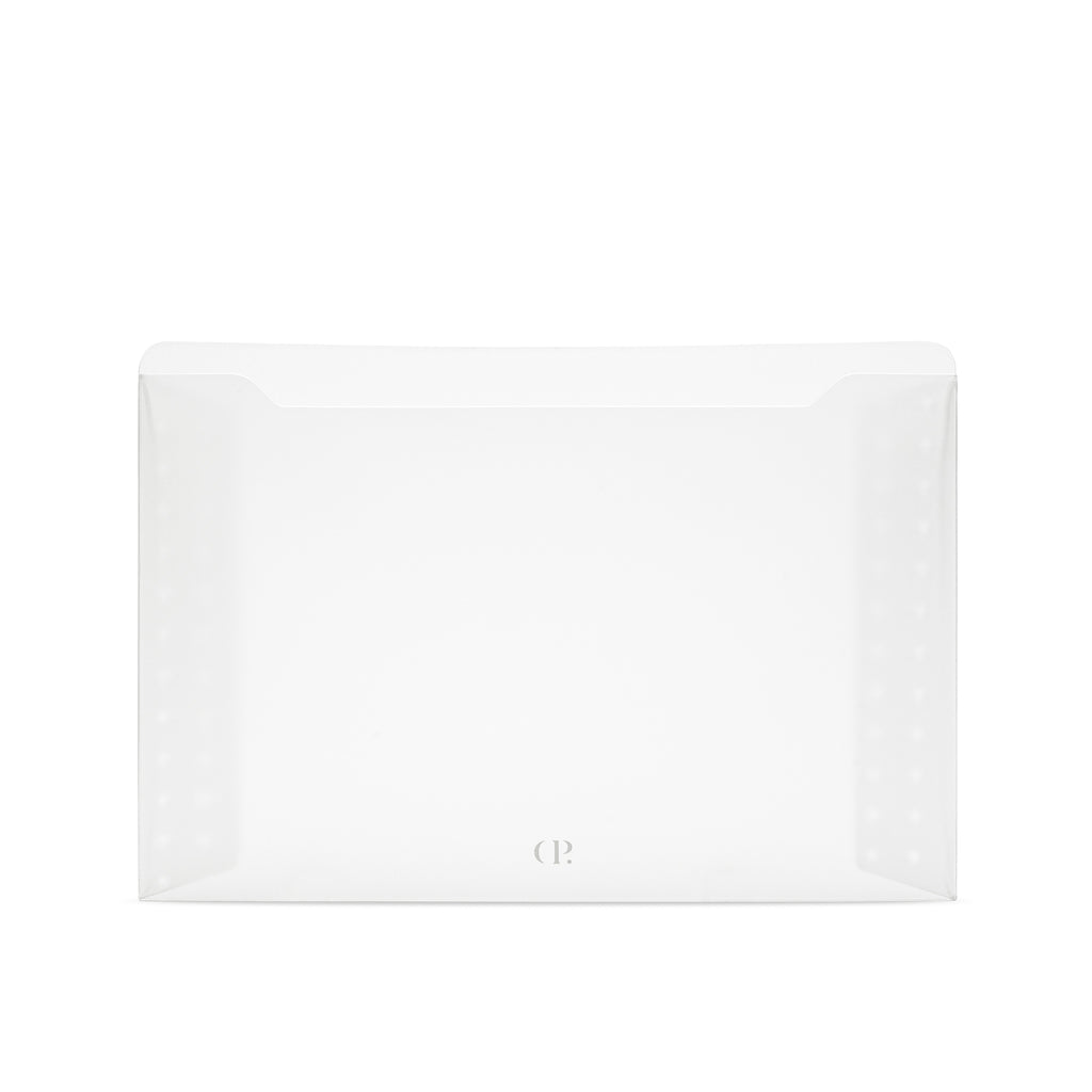Mini Folders, Matte Plastic, Cloth and Paper. Empty mini folder displayed on a white background. 