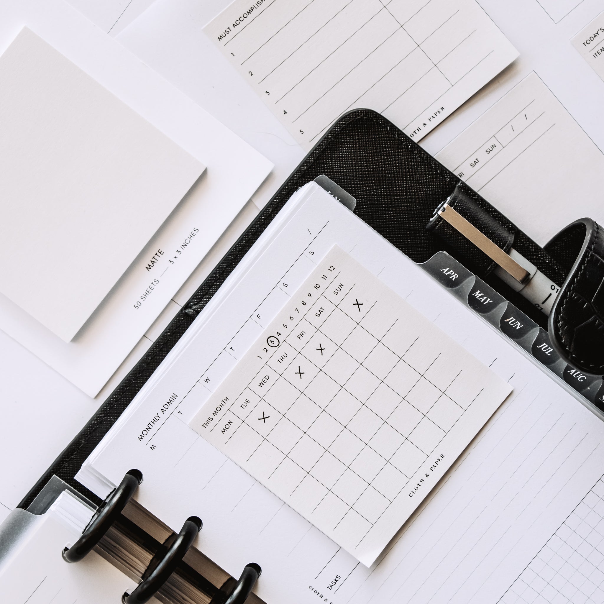 3x3 Sticky Note Printable | Admin | Cloth & Paper – CLOTH & PAPER