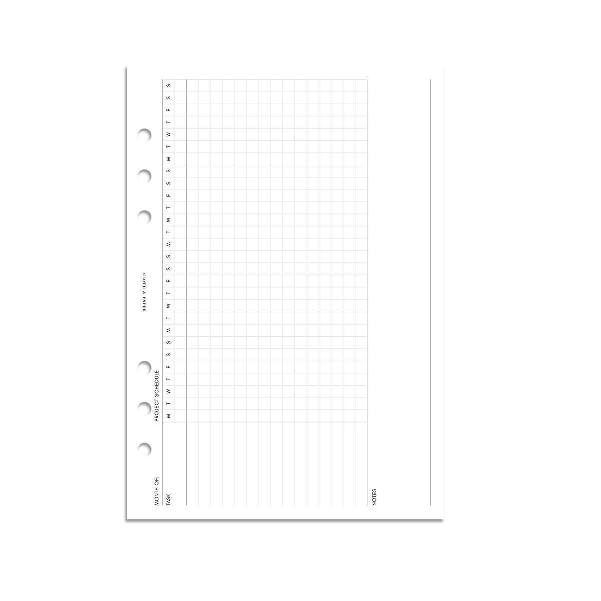 Paper Chart Example Chart Paper Template