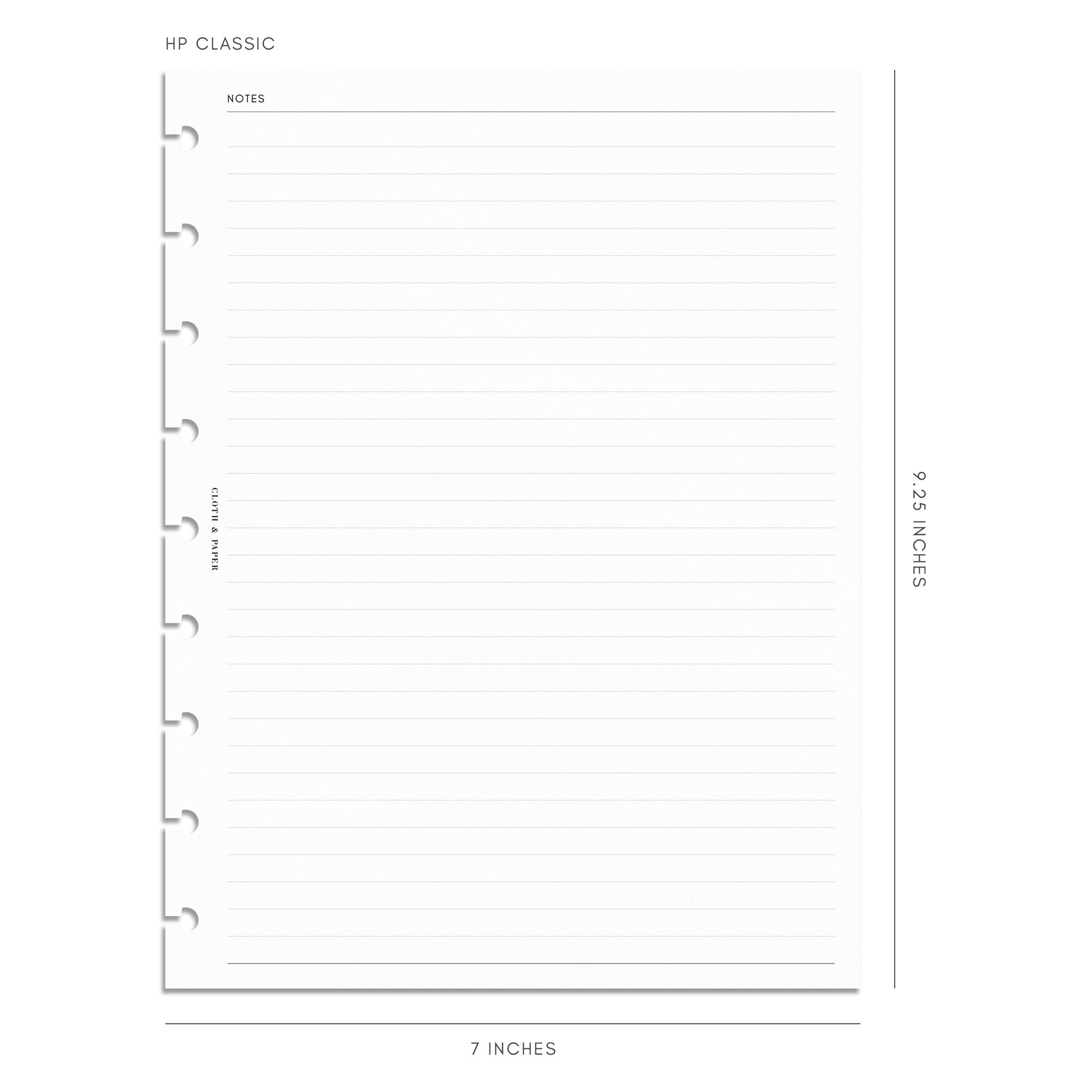 Executive Note Inserts, Graph Paper, 2nd Edition, Cloth & Paper