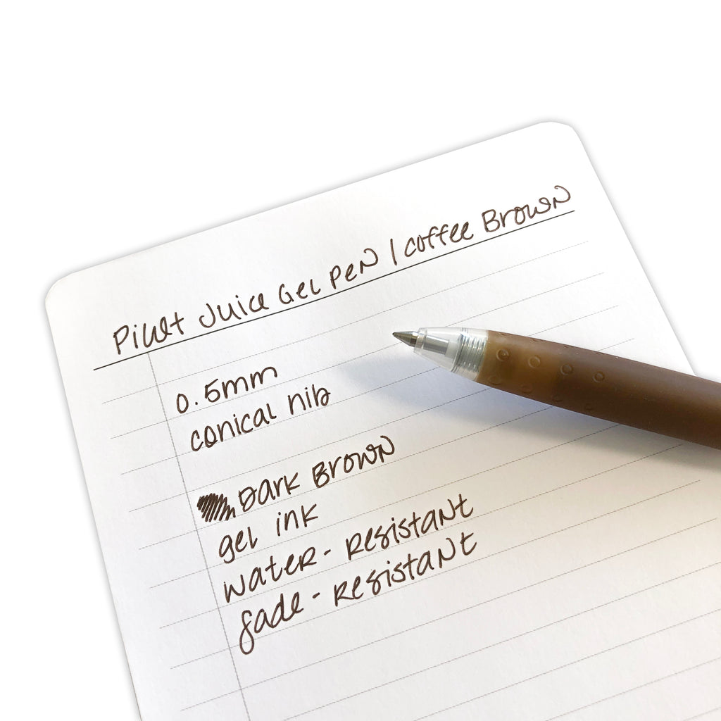 Pilot Juice Gel Pen | Coffee Brown | Cloth & Paper