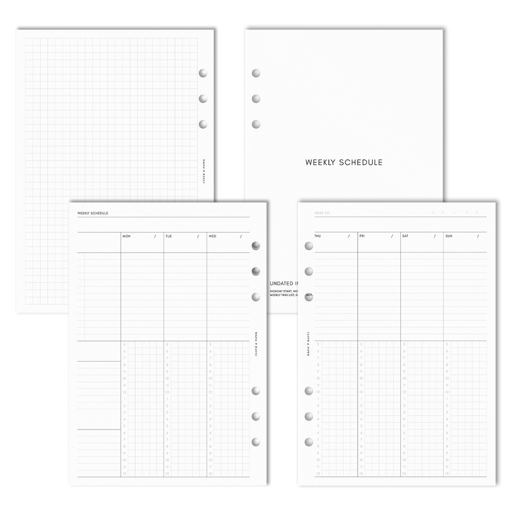 A5 X Graph Paper Notebook 3 Pack – Northbooks