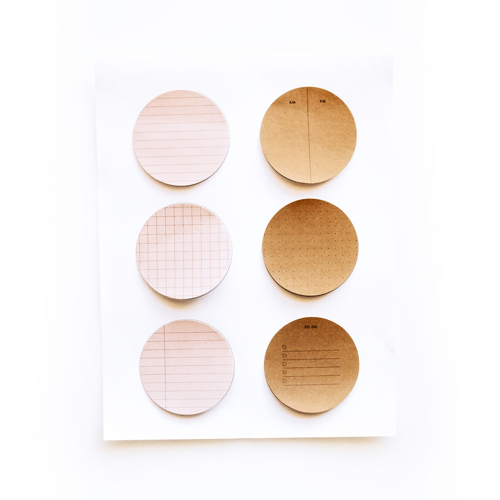Circle Sticky Note Printable | Essentials | Cloth & Paper – CLOTH & PAPER
