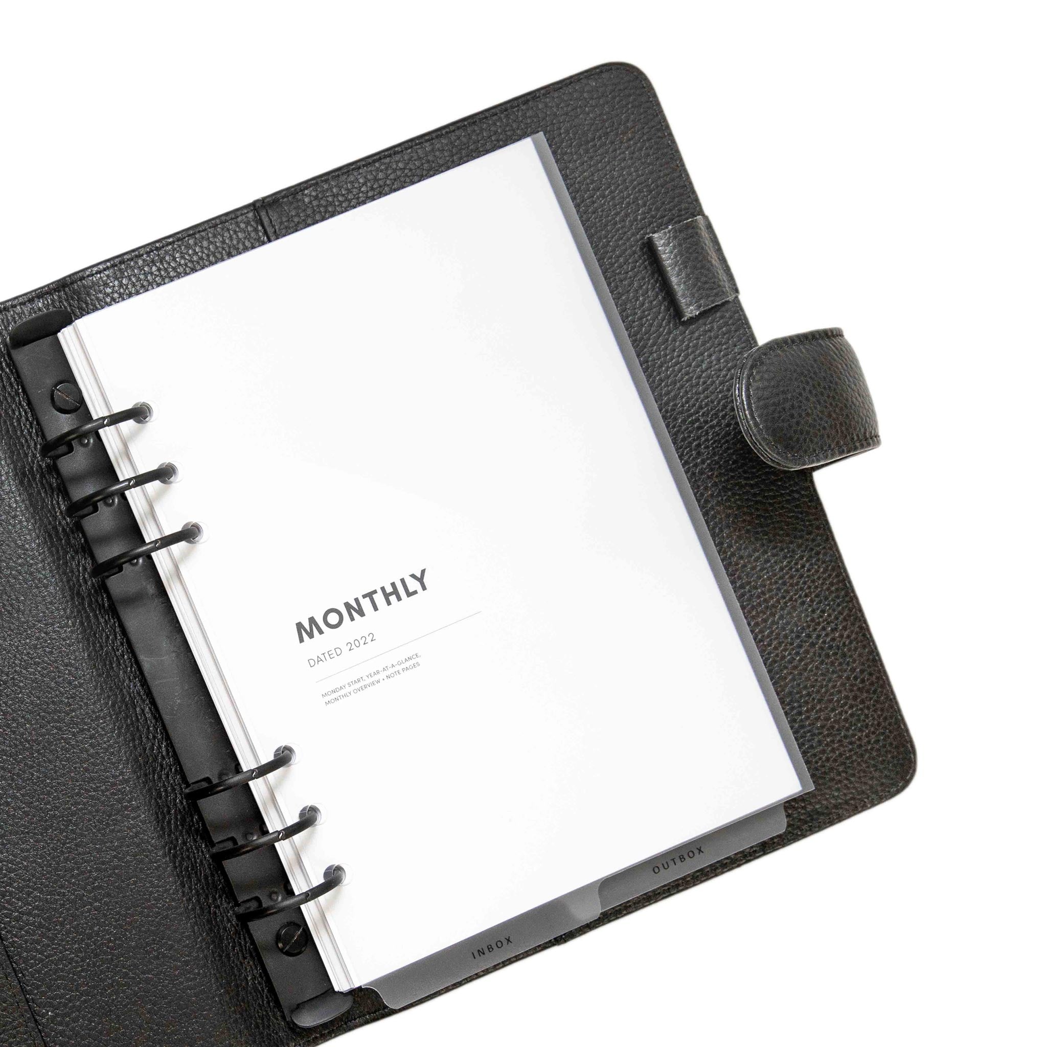 Inbox/Outbox Planner Tab Dividers | Cloth & Paper – CLOTH & PAPER