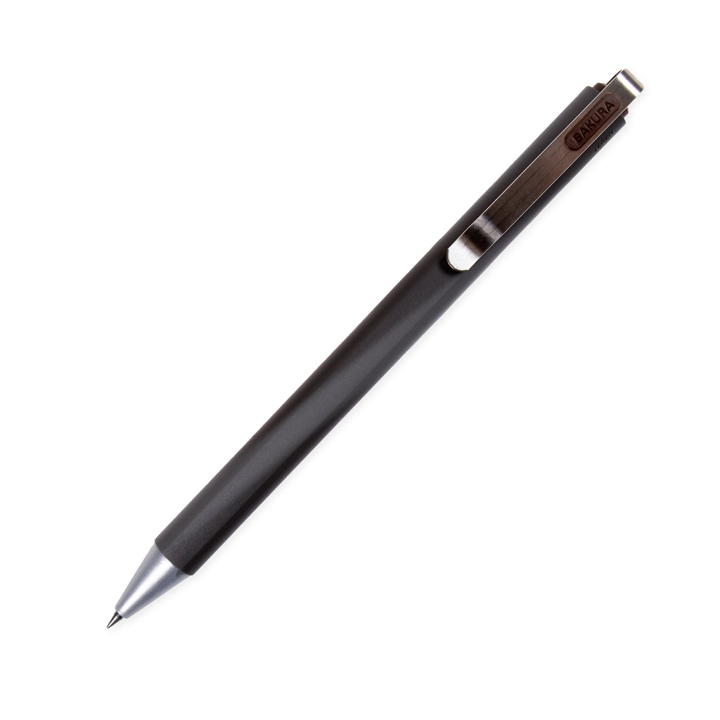 Pen in Brown Black turned to the right against a white background.