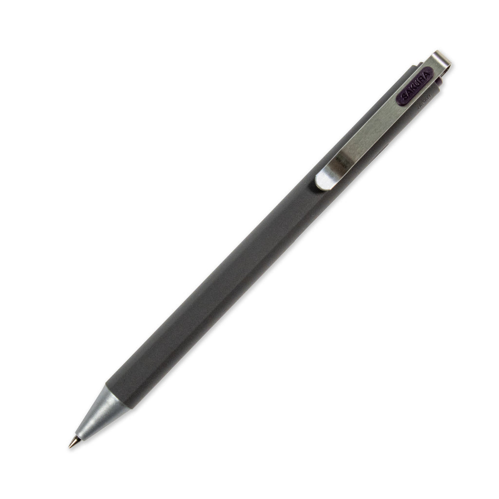 Pen in Purple Black turned to the right against a white background.