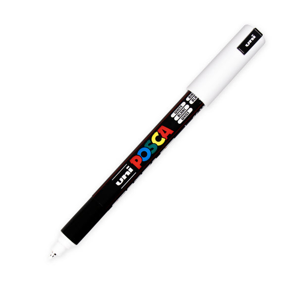 Posca Uni White Assorted Nib Paint Marker Set (Pack of 8) - 153544531